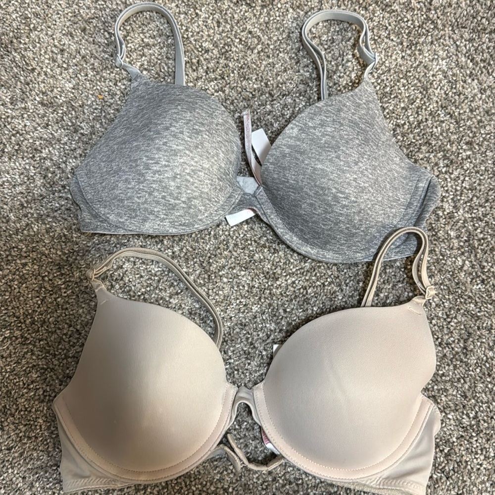 COPY - Two Pink Basic T-shirt Bras